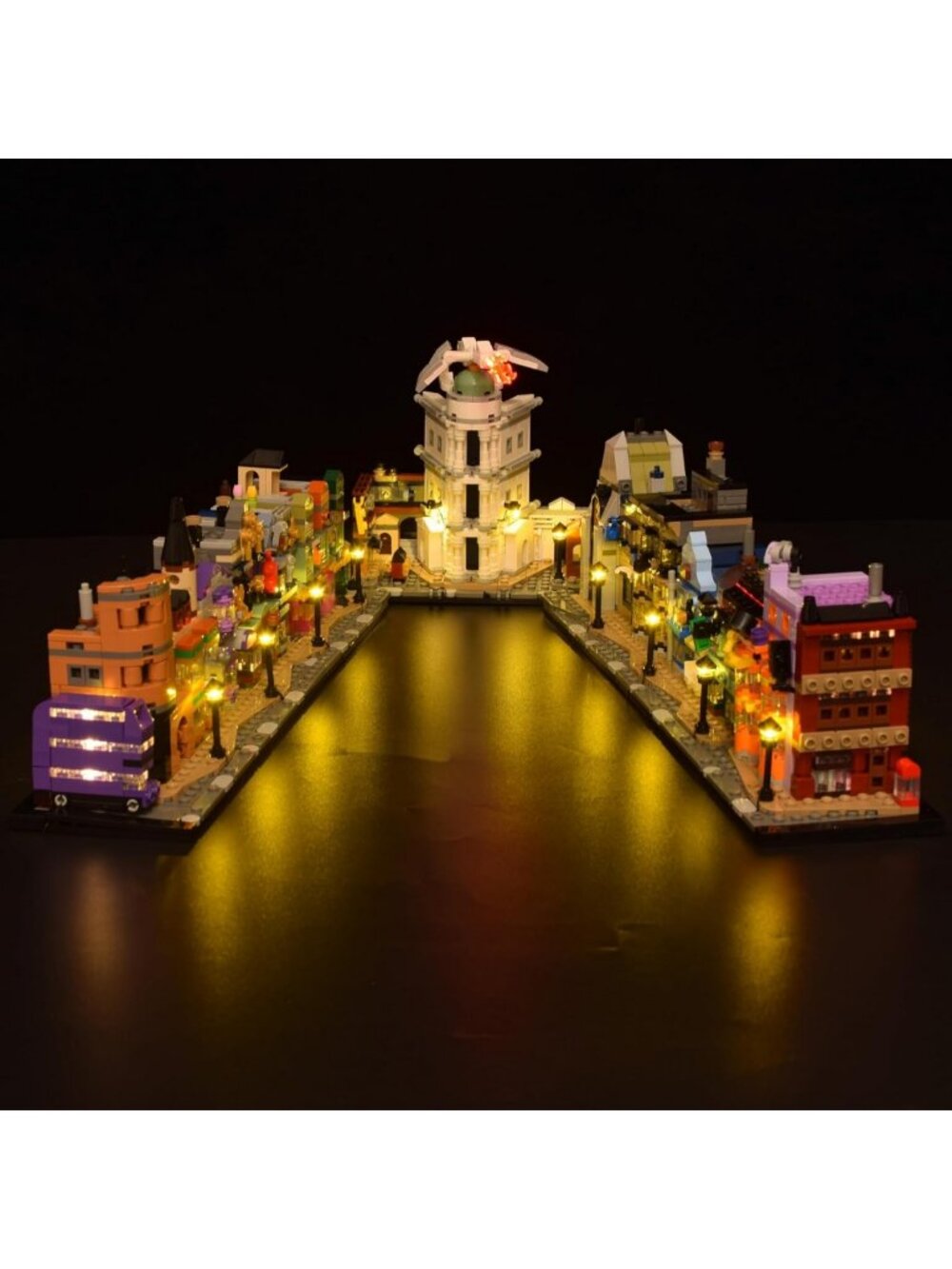 LED Lighting Kit for Lego Diagon Alley Building Set - Compatible & Easy Install